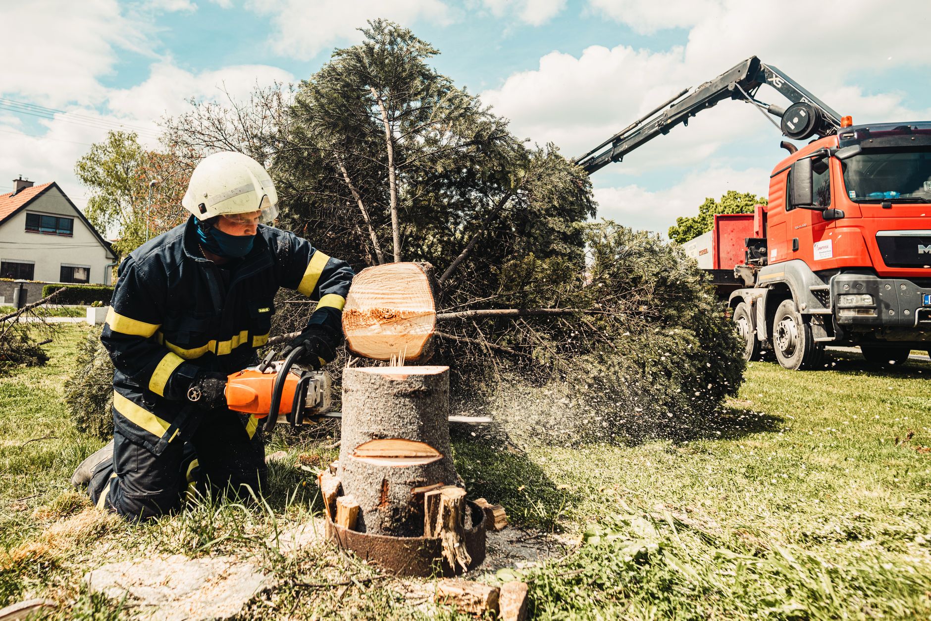 Storm Cleanup — New Heights Tree Service